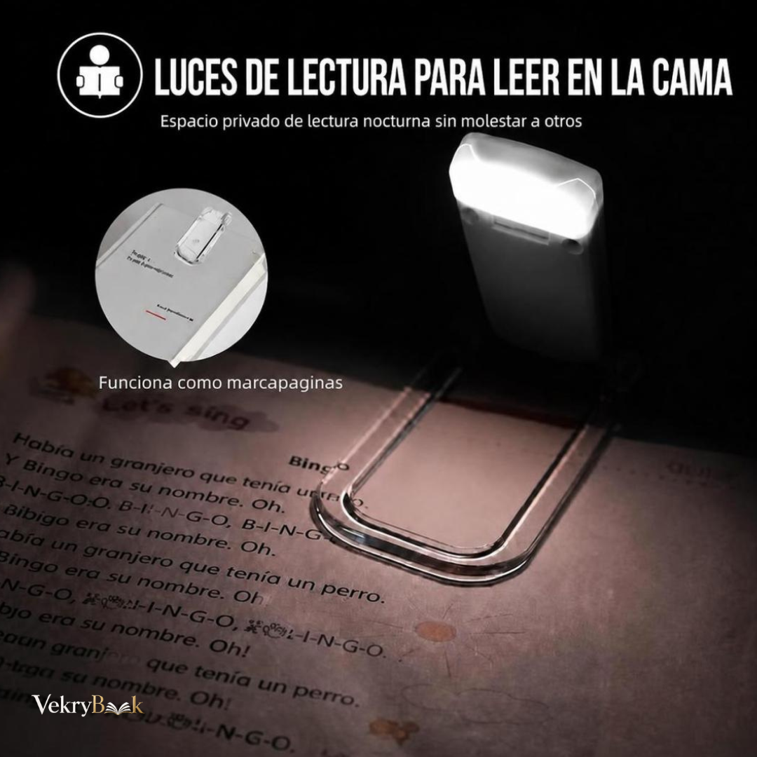 La luz perfecta para leer sin molestar a nadie