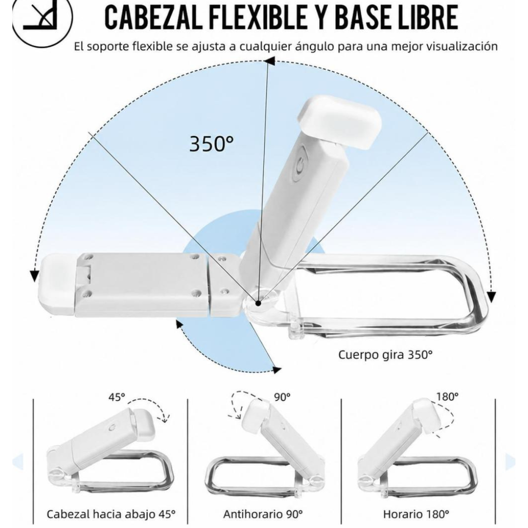 La luz perfecta para leer sin molestar a nadie