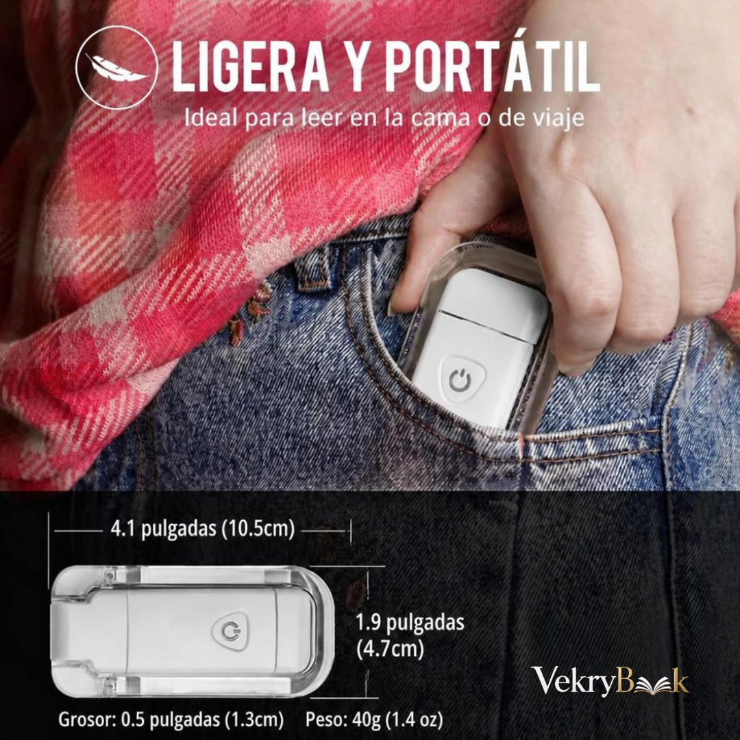 La luz perfecta para leer sin molestar a nadie